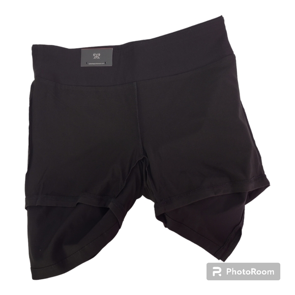 Rafaella Women's Wide Waistband Stretch Pull-On Style Black Skort Size X-Small - Picture 6 of 10